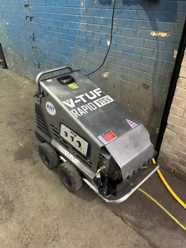 VTUF Rapid VTS pressure washer after service in Leamington Spa working clean and efficiently